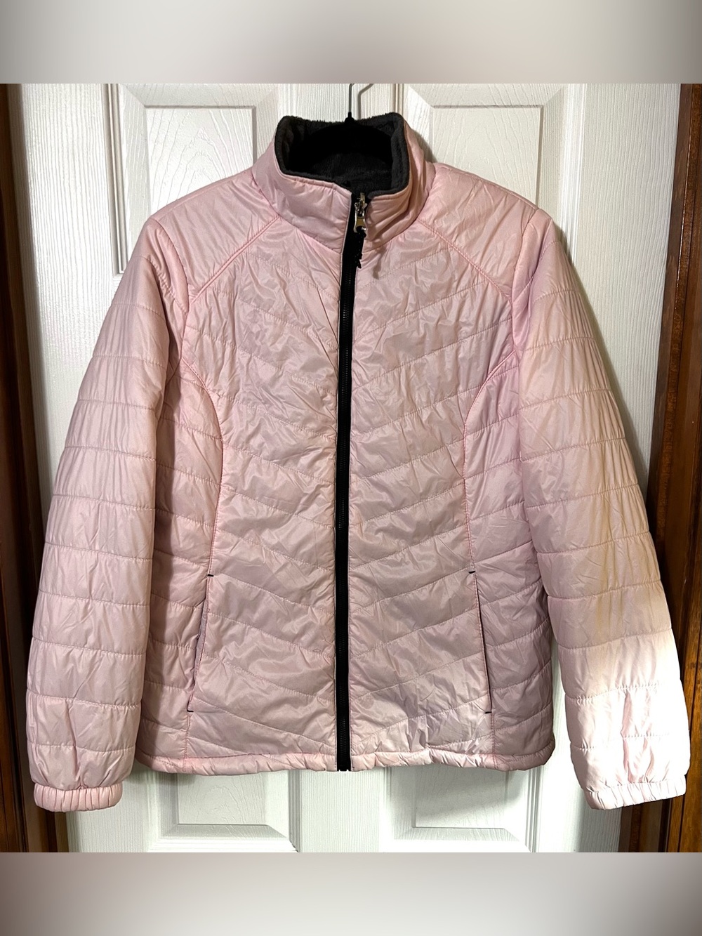 (READ)Free Country Puffer Jacket Puffer Coat Packable Lightweight Pink Women’s